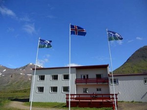 The clubhouse of Golf Club Siglufjörður (GKS). Photo: Golf 1