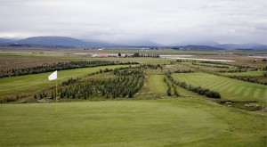 Frá Selsvelli á Flúðum einum uppáhaldsgolfvalla Jónu Sigríðar á Íslandi.