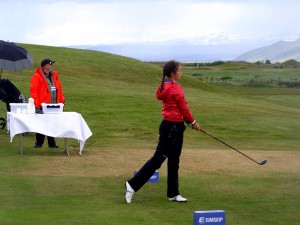 Sunna Víðisdóttir. Photo: Golf 1