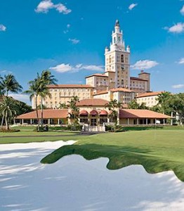 Biltmore GC, in Coral Gables, Miami another of Eygló Myrra´s favorite golf courses abroad