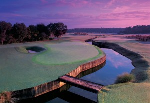 Frá Grand Cypress golfvellinum - uppáhaldsgolfvelli Júlíusar erlendis. 