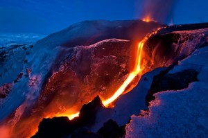 Iceland is rightly called the island of fire and ice. Here the from the erruption of Eyjafjallajökull in 2010.