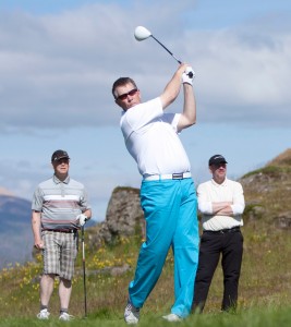 „Mesta afrekið að koma konunni minni í golf!"