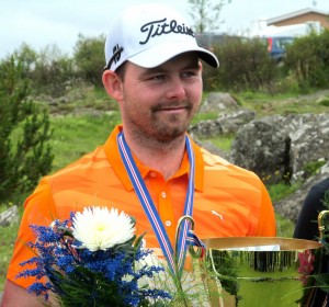 Kristján Þór Einarsson, GKJ, 2014 Icelandic Champion in Match Play. Photo: Golf 1