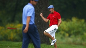 Fagn hjá Bryson DeChambeau