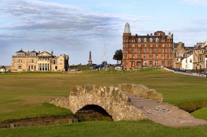 St. Andrews in Scotland, Alastair´s favorite golf course anywhere in the world.