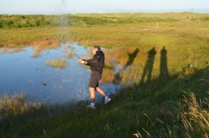 A water shot in the summer of 2012. Photo: In posseesion of Alastair Kent