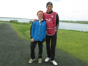 Sigurdur Arnar og Ragnar Mar, GKG. Mynd: Golf 1