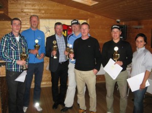 The winners of the 2012 June 17th tournament at GC Nes. Photo: GC Nes