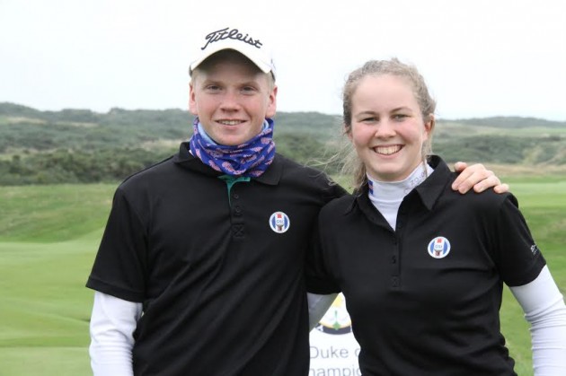 Gísli und Ragnhildur. Foto: Der Isländische Golf Verband.