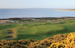 The 10th hole of Royal Dornoch, one of Hrafn´s favorite golfcourses in the world